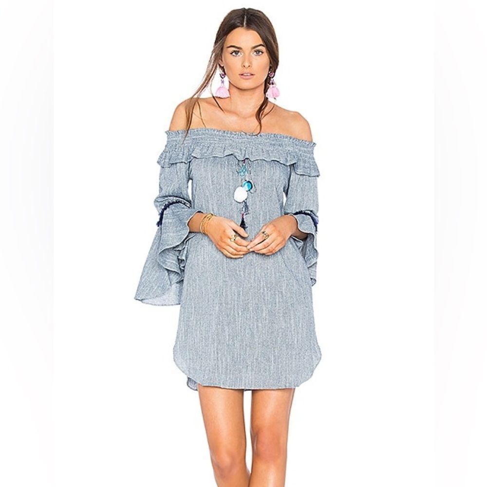 [MISA] “Vanessa” Off The Shoulders Dress - Size XS